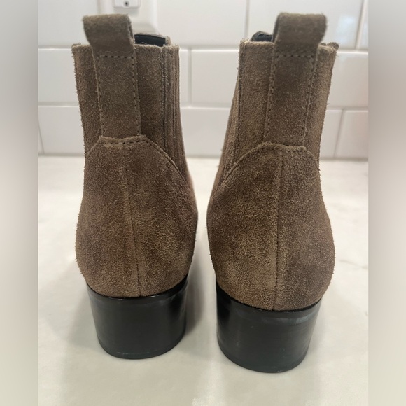 Mark Fisher Bootie in Brown/Taupe Suede - Picture 4 of 5